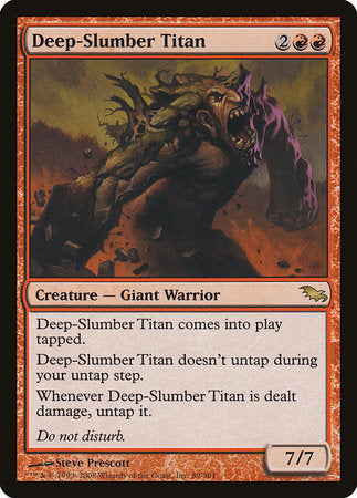 Deep-Slumber Titan [Shadowmoor] | Tabernacle Games