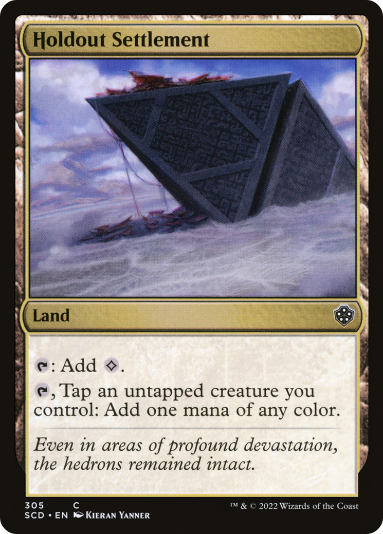 Holdout Settlement [Starter Commander Decks] | Tabernacle Games