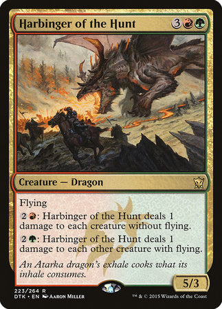 Harbinger of the Hunt [Dragons of Tarkir] | Tabernacle Games