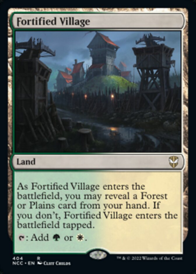 Fortified Village [Streets of New Capenna Commander] | Tabernacle Games