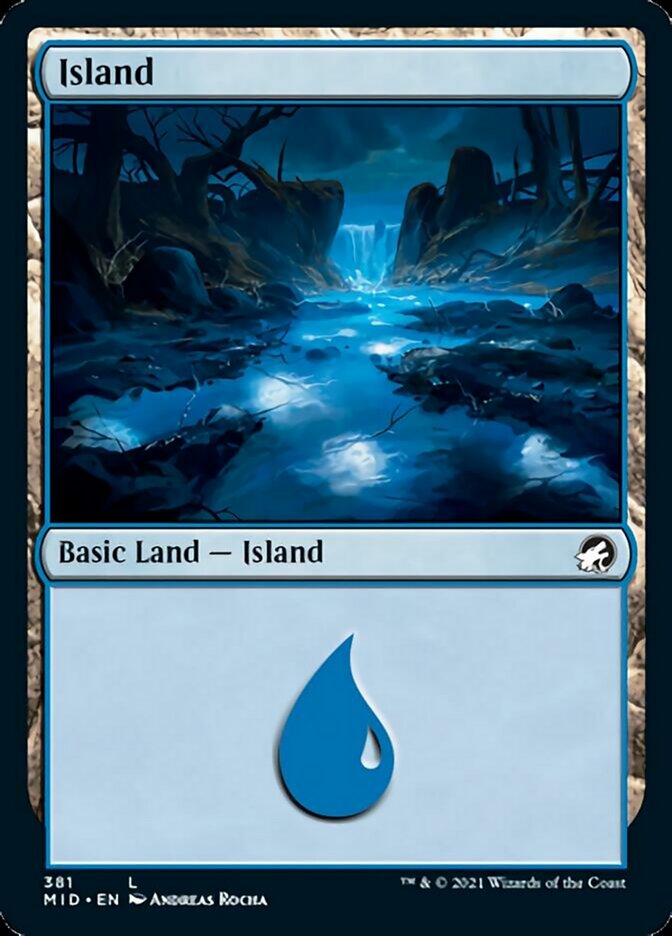 Island (381) [Innistrad: Midnight Hunt] | Tabernacle Games