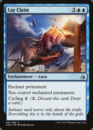 Lay Claim [Amonkhet] | Tabernacle Games