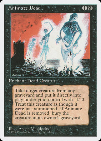 Animate Dead [Fourth Edition] | Tabernacle Games