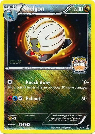 Shelgon (7/20) (Regional Championship Promo Staff) [Black & White: Dragon Vault] | Tabernacle Games