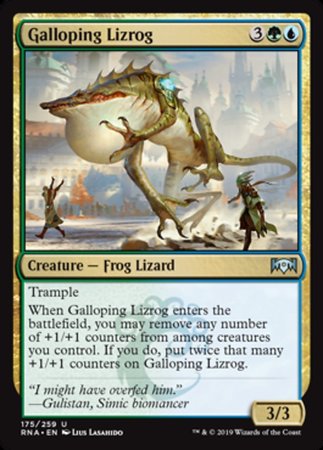 Galloping Lizrog [Ravnica Allegiance] | Tabernacle Games