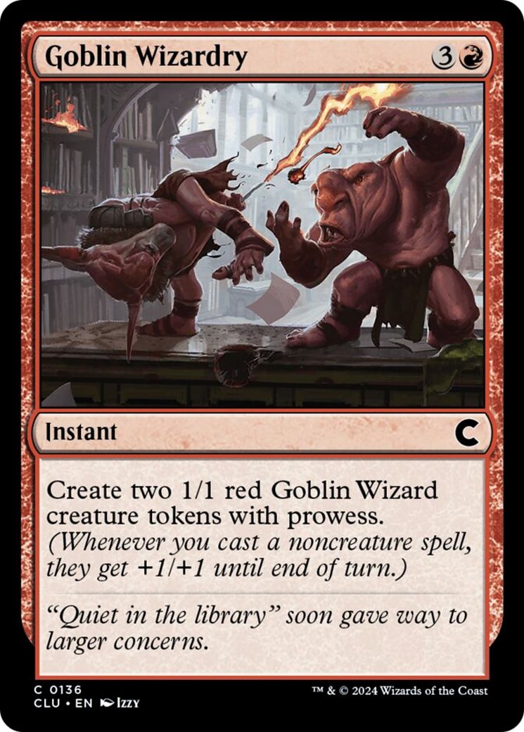 Goblin Wizardry [Ravnica: Clue Edition] | Tabernacle Games