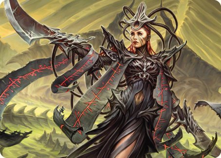 Testament Bearer Art Card [Phyrexia: All Will Be One Art Series] | Tabernacle Games
