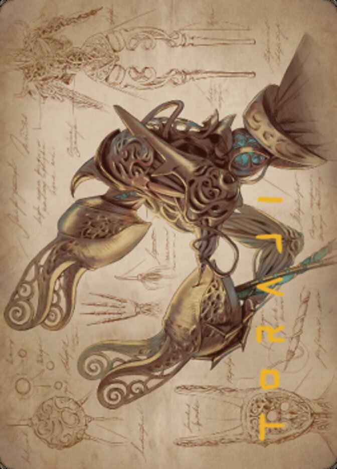 Self-Assembler Art Card (Gold-Stamped Signature) [The Brothers' War Art Series] | Tabernacle Games