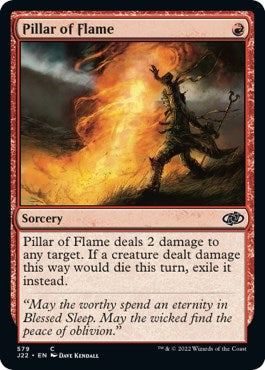 Pillar of Flame [Jumpstart 2022] | Tabernacle Games