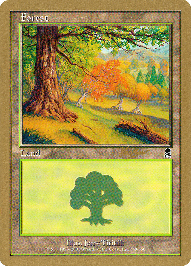Forest (shh349) (Sim Han How) [World Championship Decks 2002] | Tabernacle Games