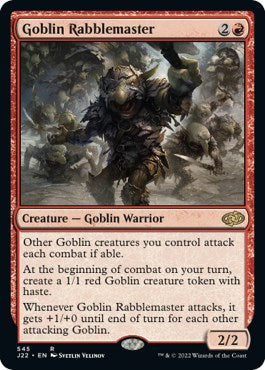 Goblin Rabblemaster [Jumpstart 2022] | Tabernacle Games