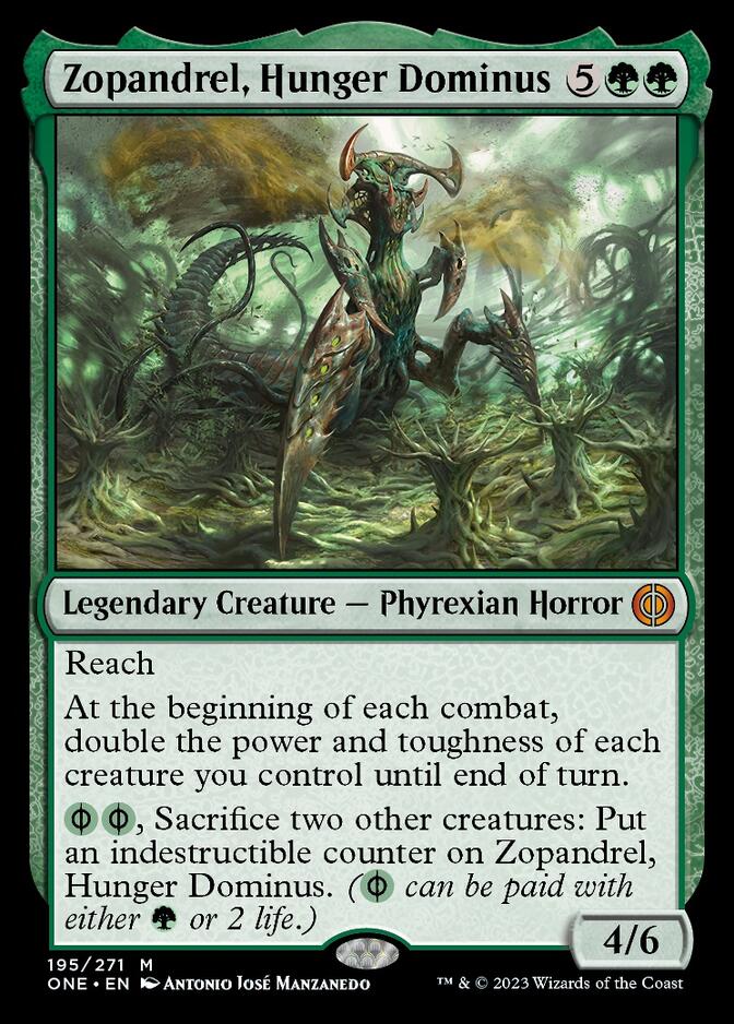 Zopandrel, Hunger Dominus [Phyrexia: All Will Be One] | Tabernacle Games