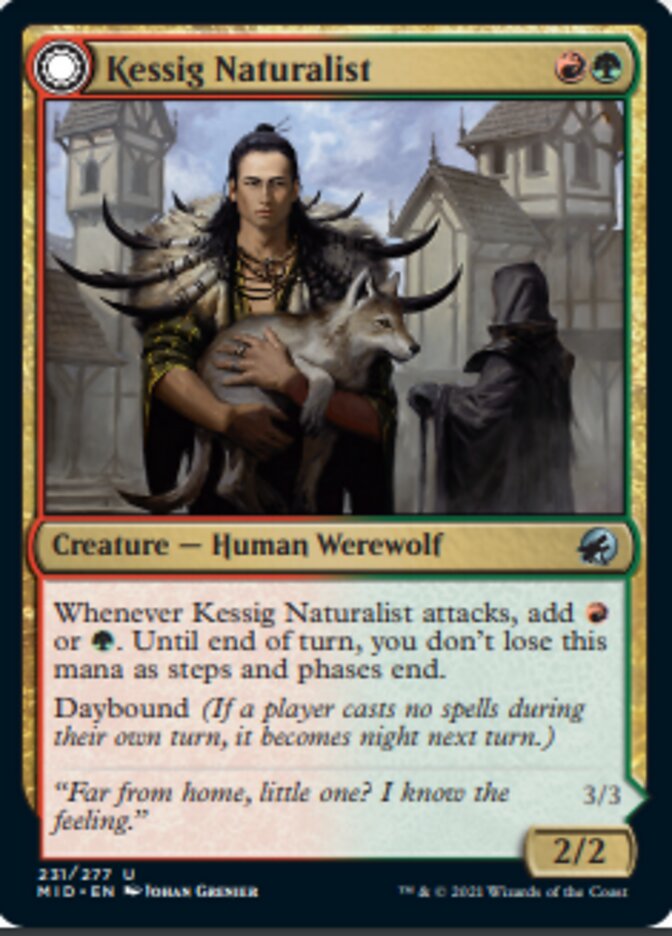 Kessig Naturalist // Lord of the Ulvenwald [Innistrad: Midnight Hunt] | Tabernacle Games