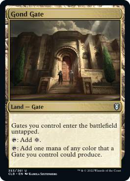 Gond Gate [Commander Legends: Battle for Baldur's Gate] | Tabernacle Games
