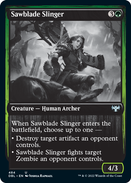 Sawblade Slinger [Innistrad: Double Feature] | Tabernacle Games