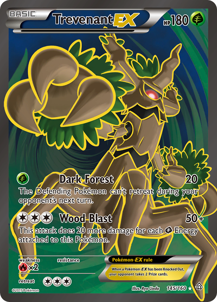 Trevenant EX (145/160) [XY: Primal Clash] | Tabernacle Games