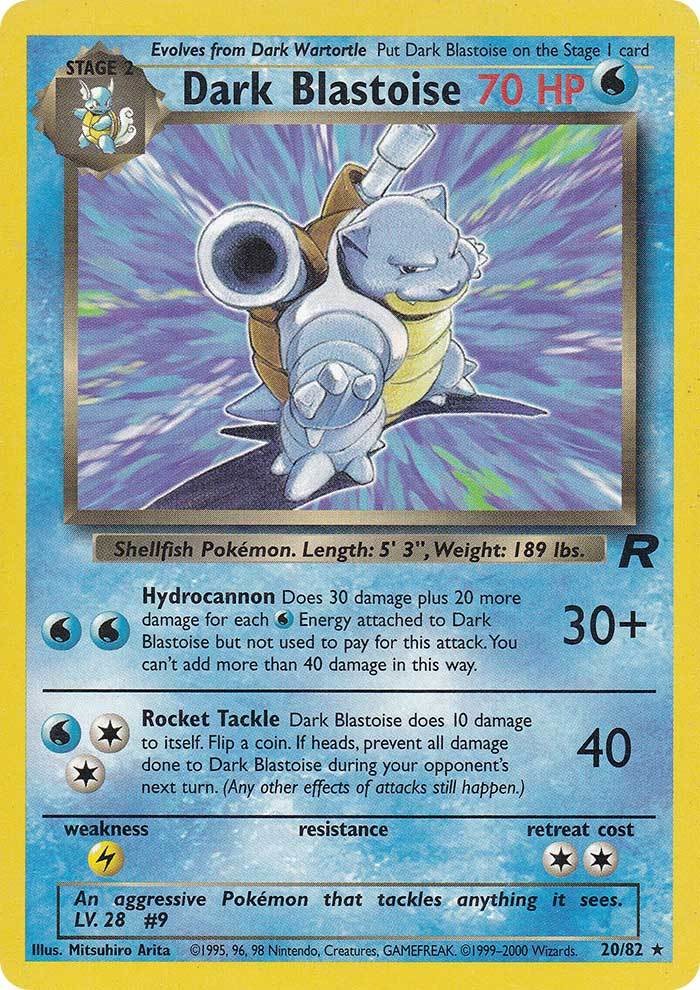 Dark Blastoise (20/82) [Team Rocket Unlimited] | Tabernacle Games