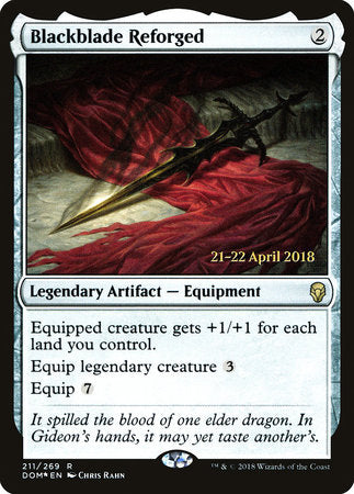 Blackblade Reforged [Dominaria Promos] | Tabernacle Games