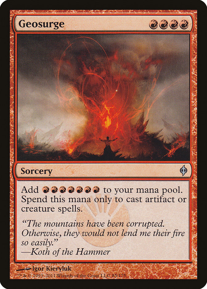Geosurge [New Phyrexia] | Tabernacle Games