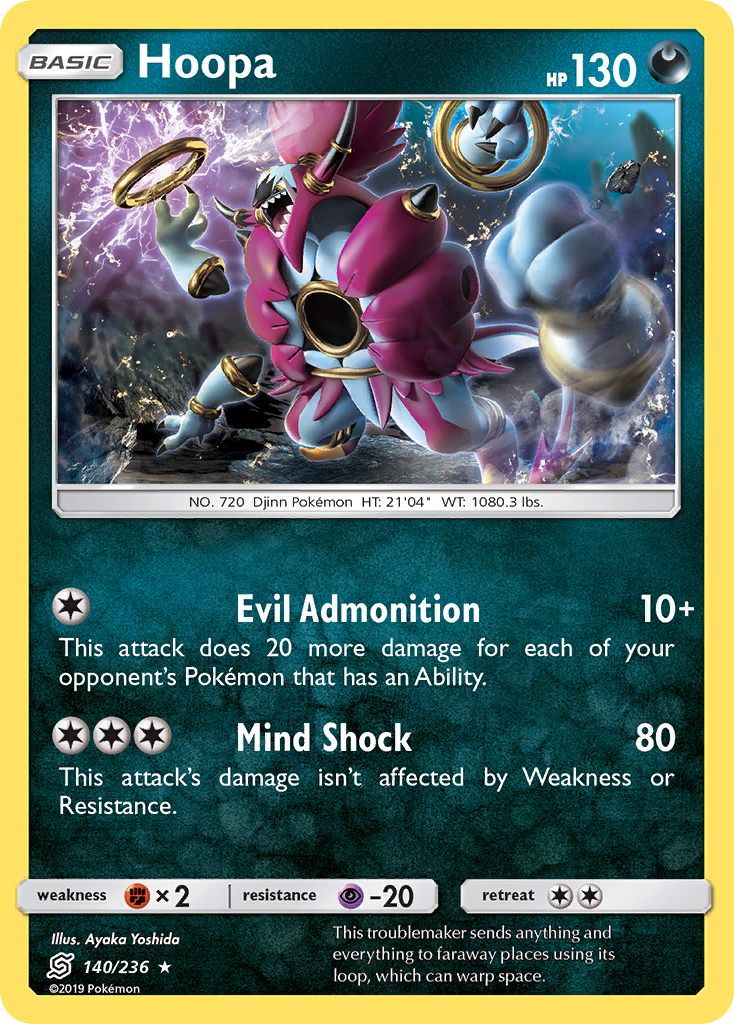 Hoopa (140/236) [Sun & Moon: Unified Minds] | Tabernacle Games