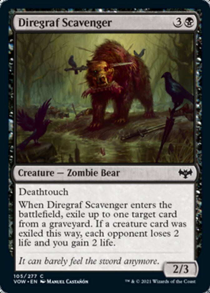 Diregraf Scavenger [Innistrad: Crimson Vow] | Tabernacle Games