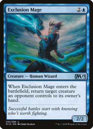 Exclusion Mage [Core Set 2019] | Tabernacle Games