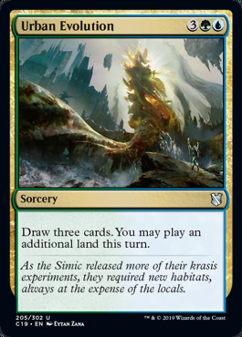 Urban Evolution [Commander 2019] | Tabernacle Games