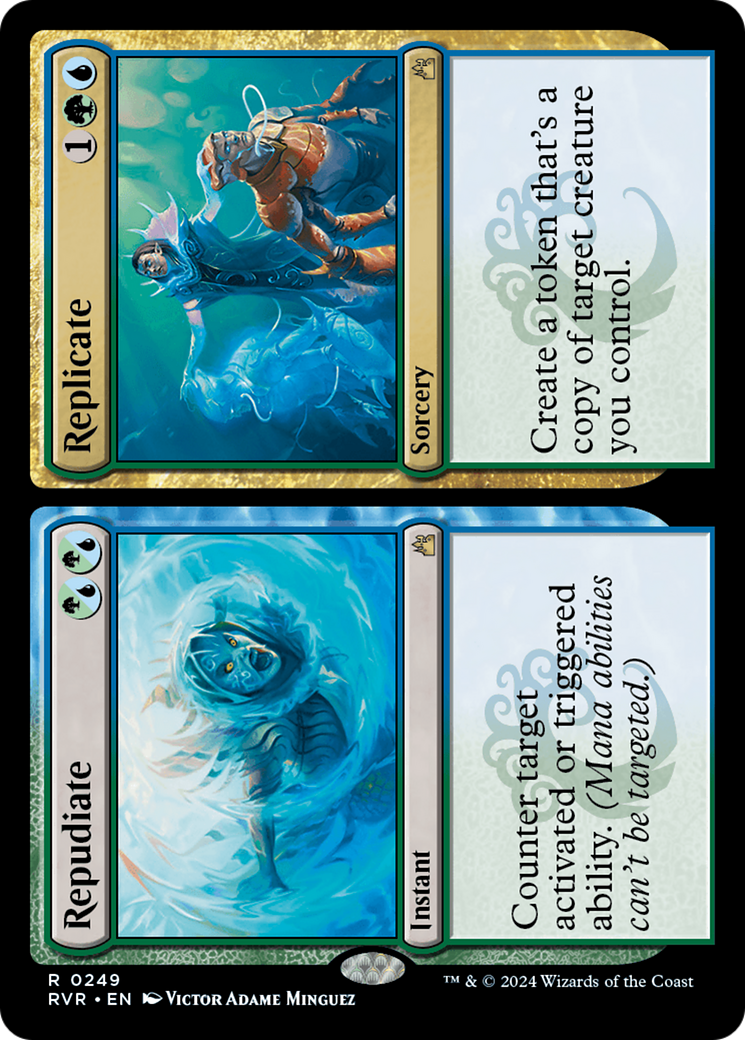 Repudiate // Replicate [Ravnica Remastered] | Tabernacle Games