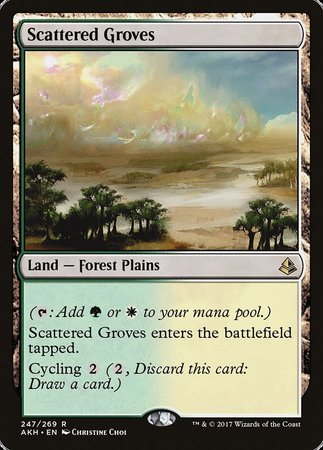 Scattered Groves [Amonkhet] | Tabernacle Games