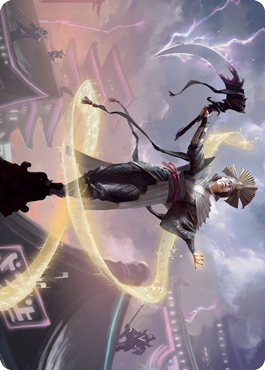 Naomi, Pillar of Order Art Card [Kamigawa: Neon Dynasty Art Series] | Tabernacle Games