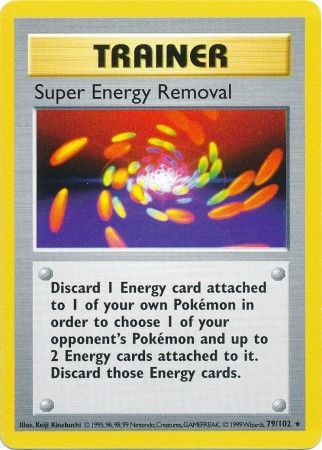Super Energy Removal (79/102) [Base Set Shadowless Unlimited] | Tabernacle Games