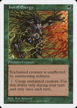 Instill Energy [Fifth Edition] | Tabernacle Games