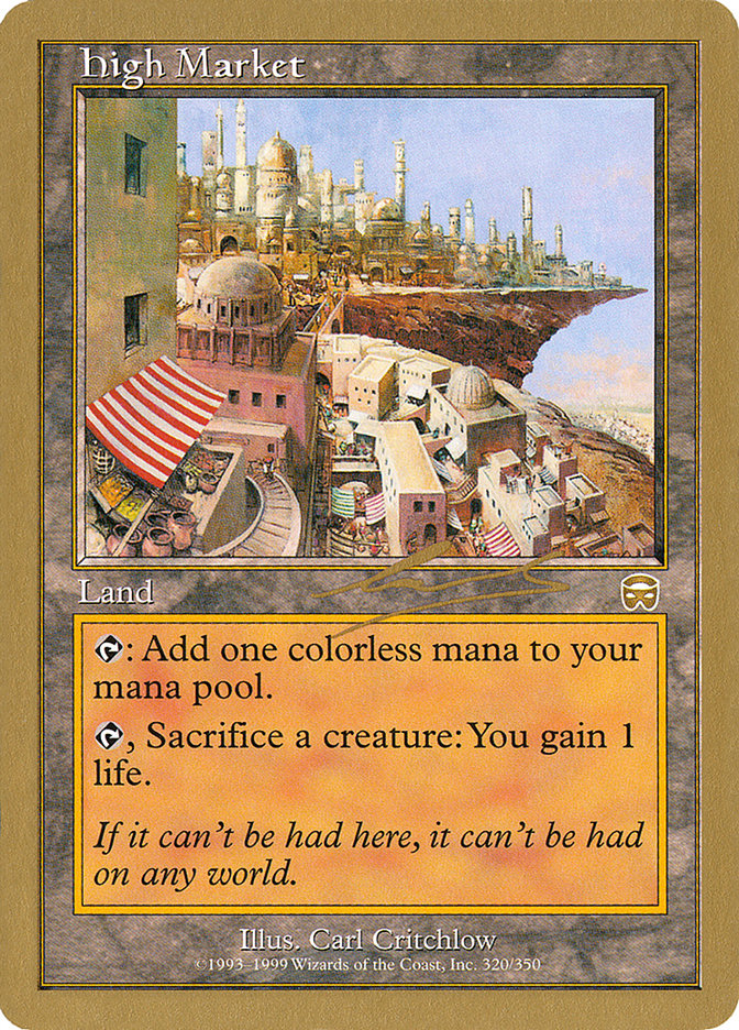 High Market (Nicolas Labarre) [World Championship Decks 2000] | Tabernacle Games