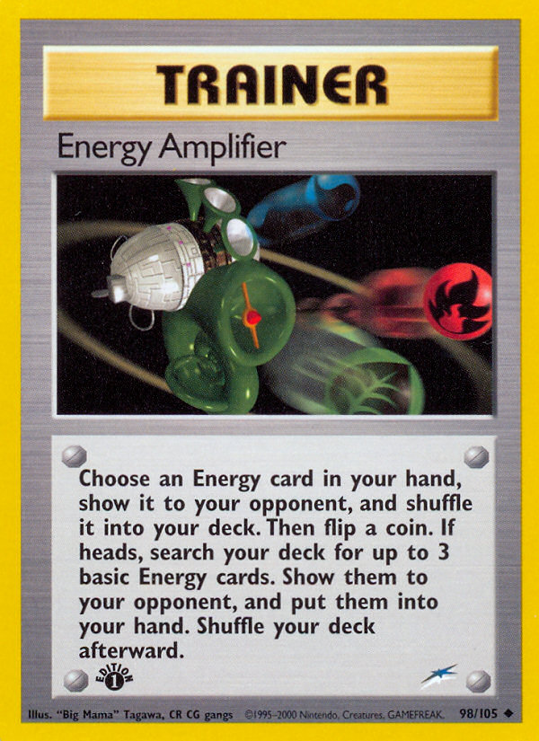 Energy Amplifier (98/105) [Neo Destiny 1st Edition] | Tabernacle Games