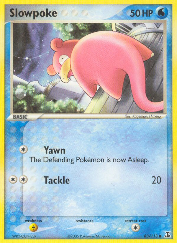 Slowpoke (83/113) [EX: Delta Species] | Tabernacle Games