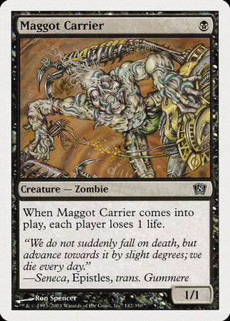 Maggot Carrier [Eighth Edition] | Tabernacle Games