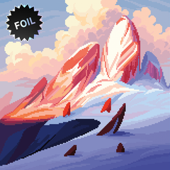 Secret Lair: PixelSnowLands.jpg | Foil Edition | Tabernacle Games