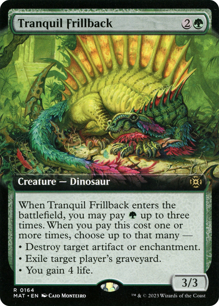 Tranquil Frillback (Extended Art) [March of the Machine: The Aftermath] | Tabernacle Games