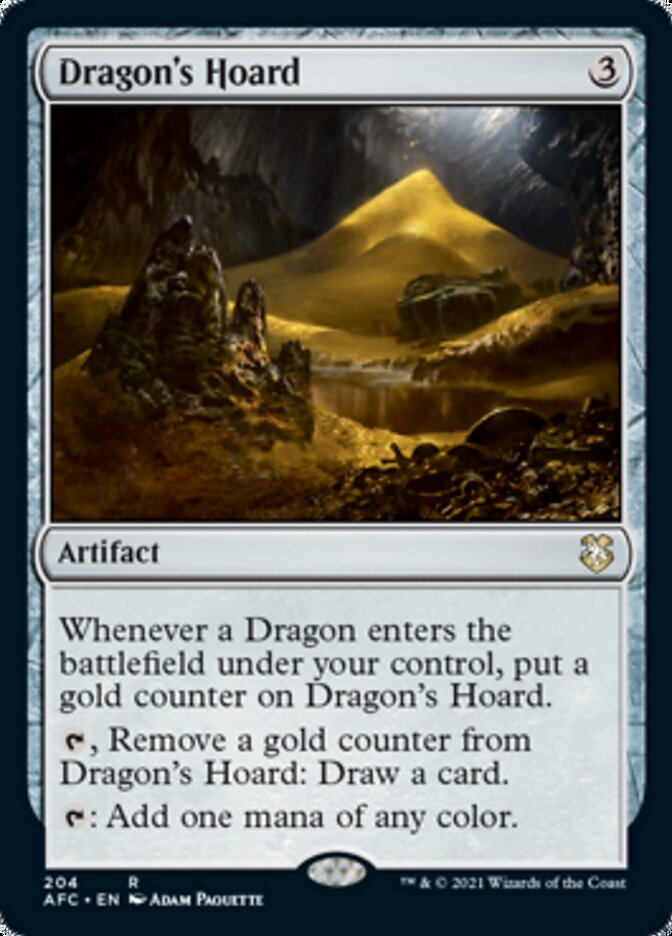 Dragon's Hoard [Dungeons & Dragons: Adventures in the Forgotten Realms Commander] | Tabernacle Games