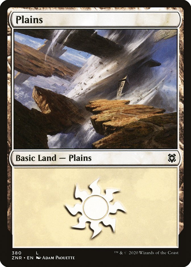 Plains (380) [Zendikar Rising] | Tabernacle Games