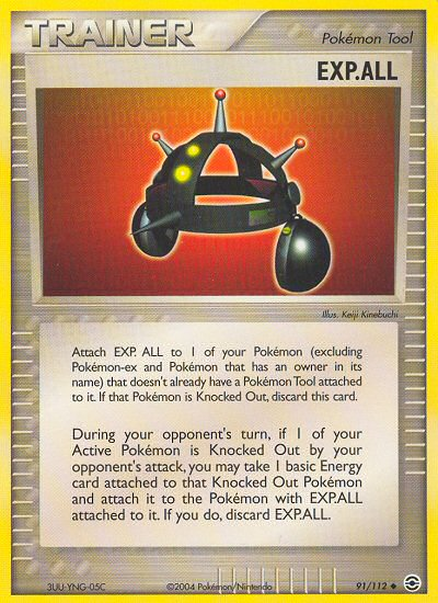 EXP.ALL (91/112) [EX: FireRed & LeafGreen] | Tabernacle Games