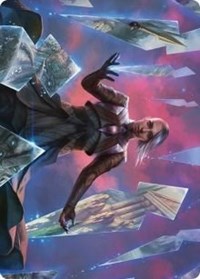 Behold the Multiverse Art Card [Kaldheim: Art Series] | Tabernacle Games