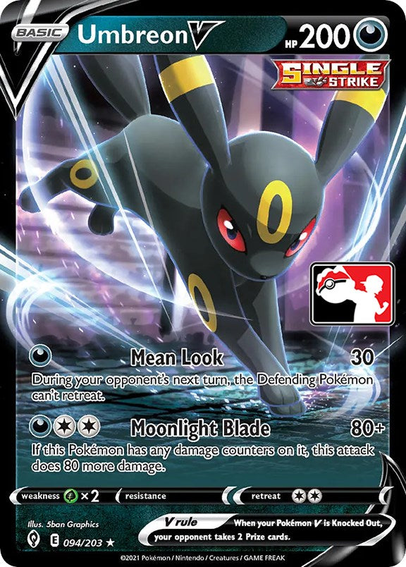 Umbreon V (094/203) [Prize Pack Series One] | Tabernacle Games