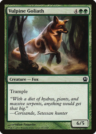 Vulpine Goliath [Theros] | Tabernacle Games