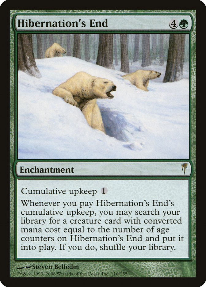 Hibernation's End [Coldsnap] | Tabernacle Games