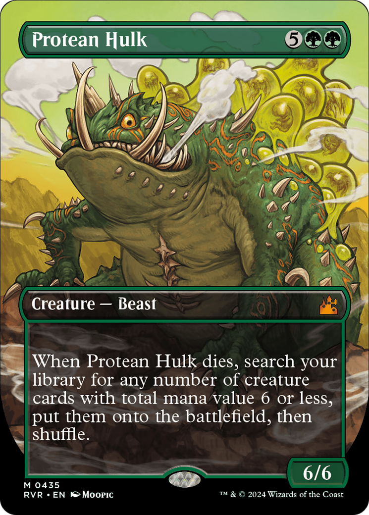 Protean Hulk (Anime Borderless) [Ravnica Remastered] | Tabernacle Games
