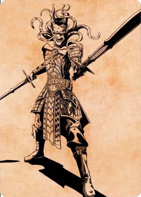 Zevlor, Elturel Exile Art Card (78) [Commander Legends: Battle for Baldur's Gate Art Series] | Tabernacle Games