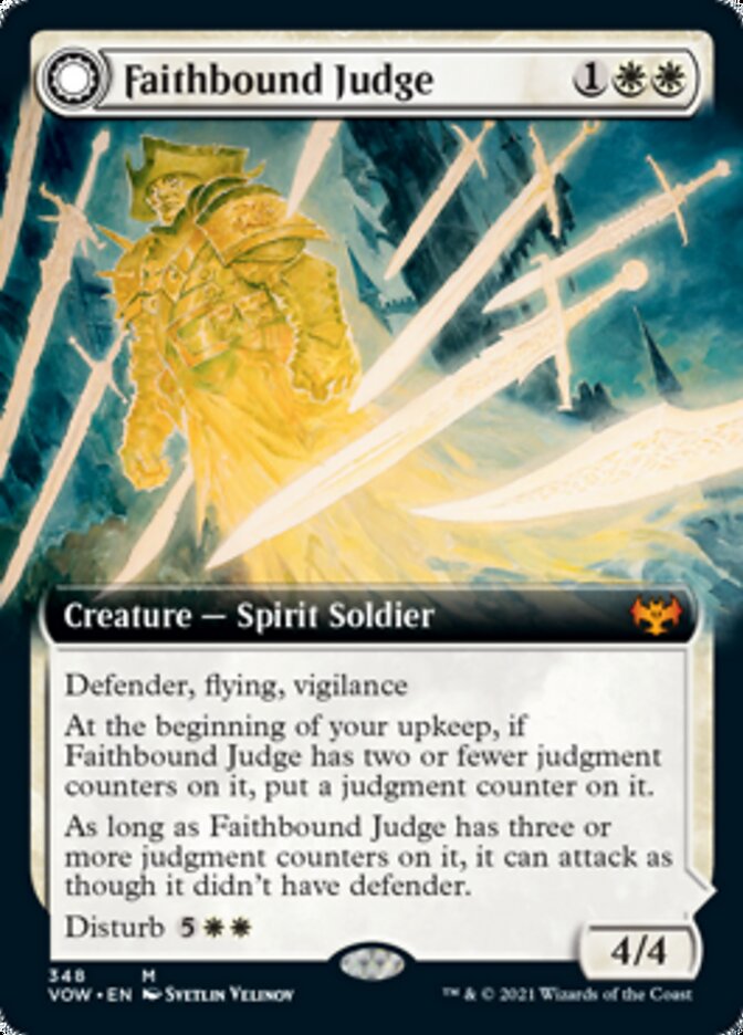Faithbound Judge // Sinner's Judgment (Extended) [Innistrad: Crimson Vow] | Tabernacle Games