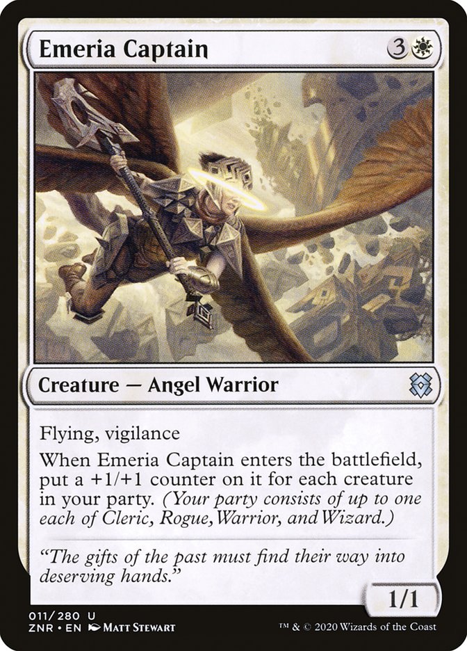 Emeria Captain [Zendikar Rising] | Tabernacle Games