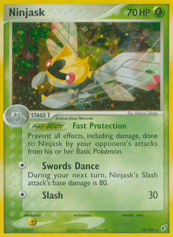 Ninjask (13/107) [EX: Deoxys] | Tabernacle Games